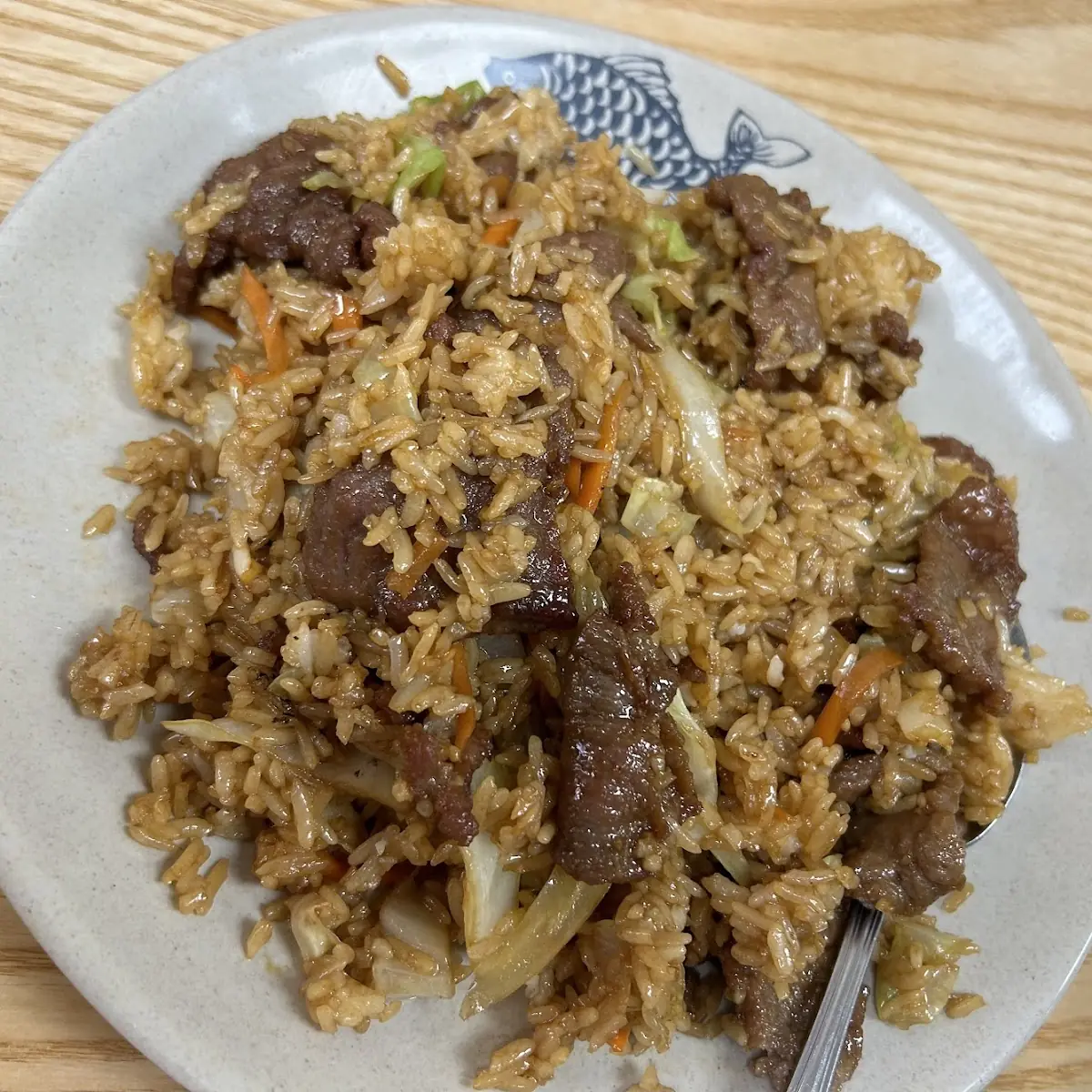 beef fried rice牛炒饭